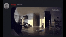 a picture of a living room with a caption that says firas at the top