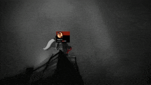 a black and white photo of a person with a red circle around their head that says ' amanda ' on it