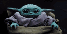 Baby Yoda The Mandalorian GIF - Baby Yoda The Mandalorian Wave GIFs