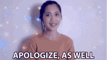 Apologize As Well April Kaye Sabalza GIF - Apologize As Well April Kaye Sabalza Pasensya GIFs