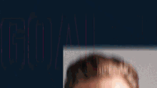 a blurry picture of a man 's face with a dark background