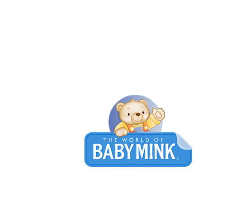 Babymink Bear Sticker - Babymink Bear Brand Stickers
