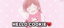 Hello Cookie Hi Cookie GIF - Hello Cookie Hi Cookie Rykiel GIFs