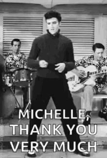 Michelle Thank You GIF - Michelle Thank You Elvis GIFs