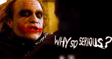 Why So Serious? GIF - Why So Serious Joker Heath Ledger GIFs