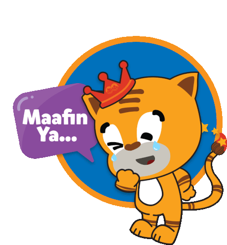 Maafin Ya Toys Kingdom Sticker - Maafin Ya Toys Kingdom Maaf Stickers