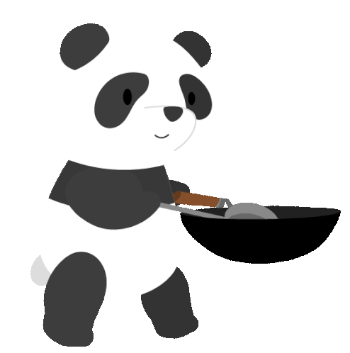 Panda Wok Sticker - Panda Wok Cooking Stickers