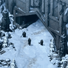 Walking To The Entrance Meve GIF - Walking To The Entrance Meve The Witcher GIFs
