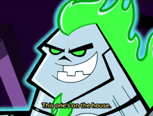 Skulker Danny Phantom GIF - Skulker Danny Phantom This One'S On The House GIFs