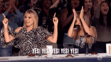 Yes Yes Yes Yes Yes Americas Got Talent GIF - Yes Yes Yes Yes Yes Americas Got Talent Cheering GIFs