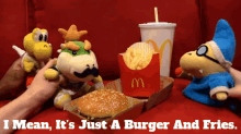 Sml Cody GIF - Sml Cody I Mean Its Just A Burger And Fries GIFs