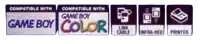 game boy color is compatible with link cable infra red printer and remote control