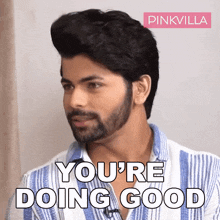 You'Re Doing Good Siddharth Nigam GIF - You'Re Doing Good Siddharth Nigam Pinkvilla GIFs