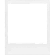 polaroid mayc picture frame white