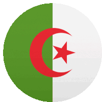 Algeria Flags Sticker - Algeria Flags Joypixels Stickers
