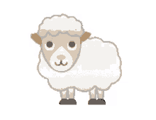 sheep head tilt emoji