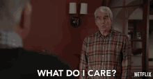 What Do I Care Sam Waterston GIF - What Do I Care Sam Waterston Sol GIFs