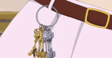 Fairy Tail Keys GIF - Fairy Tail Keys Lucy GIFs