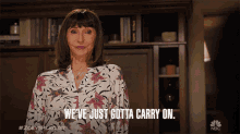 Weve Just Gotta Carry On Maggie GIF - Weve Just Gotta Carry On Maggie Zoeys Extraordinary Playlist GIFs