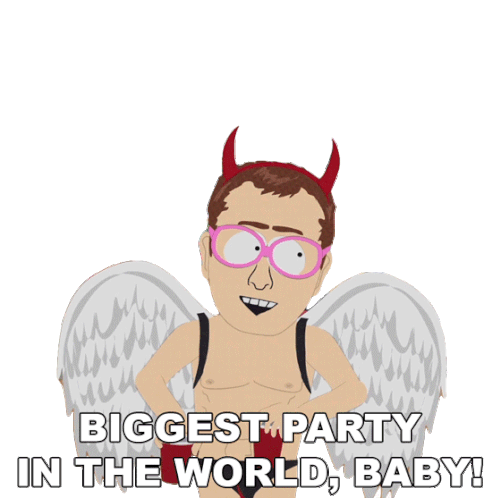 Biggest Party In The World Baby South Park Sticker - Biggest Party In The World Baby South Park S14e13 Stickers