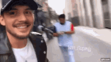 Carlos Right Vlogging GIF - Carlos Right Vlogging Handsome GIFs