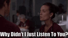Chicago Med Natalie Manning GIF - Chicago Med Natalie Manning Why Didnt I Just Listen To You GIFs