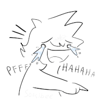 Wheeze Laughing Sticker