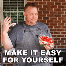 Make It Easy For Yourself Matthew Hussey GIF - Make It Easy For Yourself Matthew Hussey The Hungry Hussey GIFs