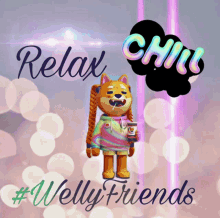 Wellyfriends Relax GIF - Wellyfriends Welly Relax GIFs