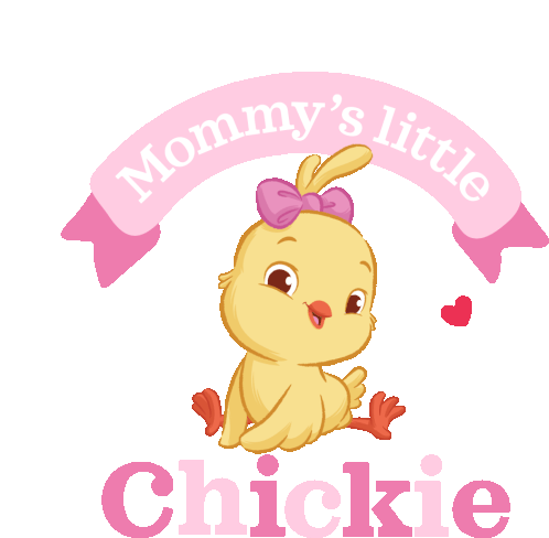 Canticos Mommys Little Chickie Sticker - Canticos Mommys Little Chickie Baby Chick Stickers