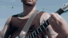 Playing Guitar Anthony Laur GIF - Playing Guitar Anthony Laur No Bragging Rights GIFs