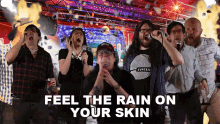 Feel The Rain On Your Skin Devon Kay GIF - Feel The Rain On Your Skin Devon Kay Ryan Scottie GIFs