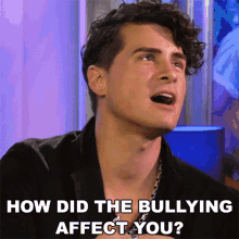 How Did The Bullying Affect You Anthony Padilla GIF - How Did The Bullying Affect You Anthony Padilla What Has Been The Impact Of Bullying On You GIFs