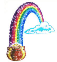 Cloud Rainbow GIF - Cloud Rainbow Pot Of Gold GIFs