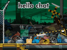 Hello Chat Ghost Trick GIF - Hello Chat Ghost Trick Cabanela GIFs