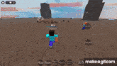 a screenshot of a video game that says mine bow on the bottom