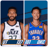 Utah Jazz (137) Vs. Oklahoma City Thunder (101) Post Game GIF - Nba Basketball Nba 2021 GIFs