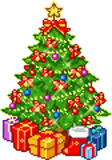 presents tree