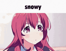 snowie snowy e girl snow