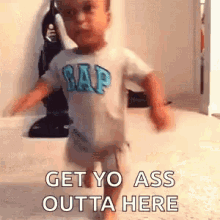 Angry Mad Baby GIF - Angry Mad Baby Get Out GIFs