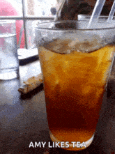 Drink Iced Tea GIF - Drink Iced Tea Stir GIFs
