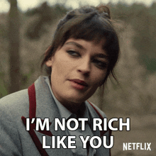 I'M Not Rich Like You Maeve Wiley GIF - I'M Not Rich Like You Maeve Wiley Emma Mackey GIFs