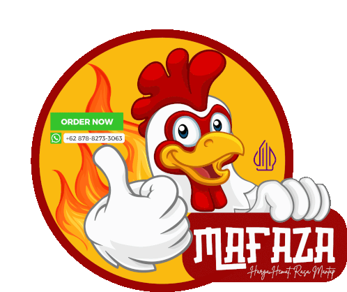 Mafaza Fried Chicken Sticker - Mafaza Fried Chicken Stickers