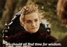 We Should All Find Time For Wisdom Game Of Thrones GIF