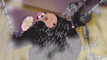Pete Takes A Shower Mickey Mouse Pete GIF