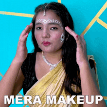 Mera Makeup Yogita Bachani GIF - Mera Makeup Yogita Bachani Mera Shringar GIFs