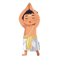 a cartoon of a boy with a triangle on his forehead and the name mrradoodles