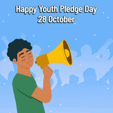 Happy Youth Pledge Day 28 October Selamat Hari Sumpah Pemuda 28 Oktober GIF