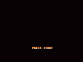a video game screen shows a girl with her eyes closed and the words press start in yellow
