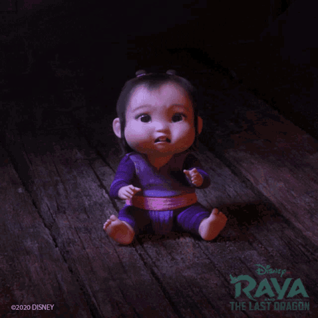 Crying Baby Little Noi GIF - Crying Baby Little Noi Raya And The